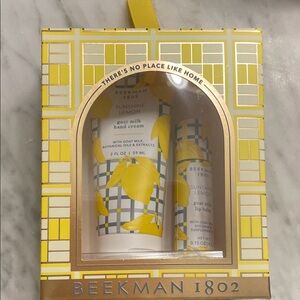 Beekman 1802 Sunshine Lemon Hand Cream/Lip Duo
